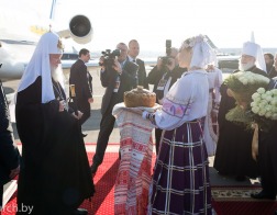 Святейший Патриарх Кирилл прибыл в Минск 
