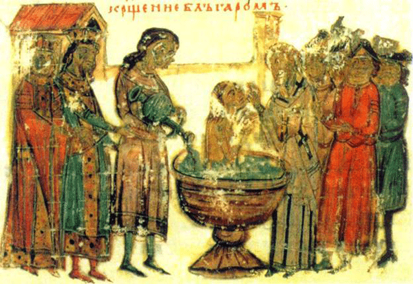 Крещение Болгарского царя Бориса