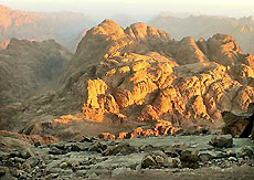 Вершина горы Синай.