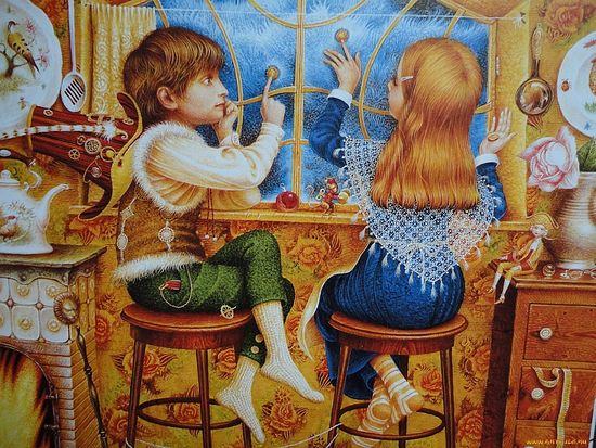 Снежная королева. Иллюстратор: В.Ерко